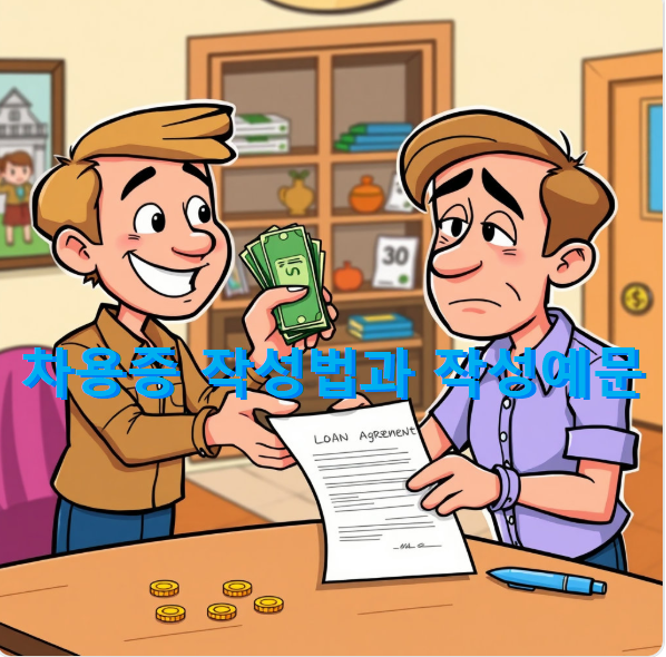 차용증작성법
차용증 작서예문 썸네일
